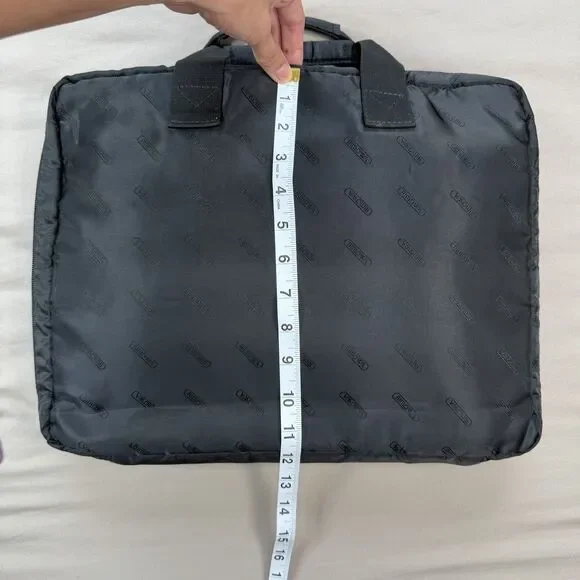 Rimowa Nylon Laptop Soft Case Briefcase Document Bag Black Approx 12x15x3 Travel - Picture 6 of 13